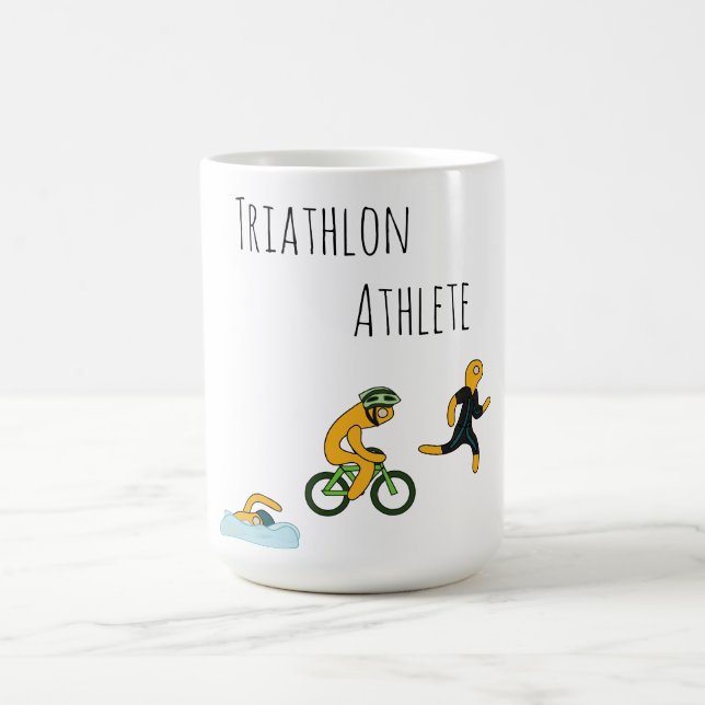 Triathlet Kaffeetasse (Mittel)