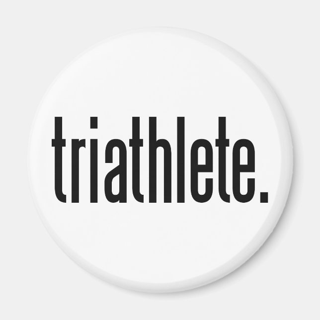 Triathlet. Magnet (Vorne)