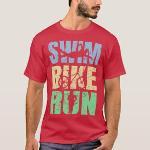 Triathlete Athlete Triathlon Traithlete Tri Gesche T-Shirt