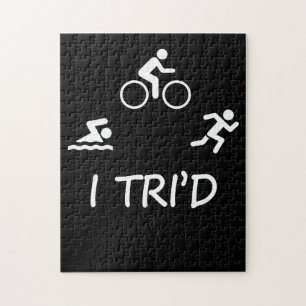 Triathlete Biking Rafting Schwimmen Triathlon T-Sh