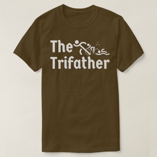 Triathlete Definition Best Triathlon Vater I Suppo T-Shirt (Design vorne)