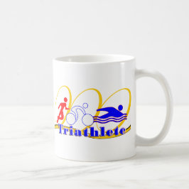 Triathlete - Fahrradfahren Kaffeetasse