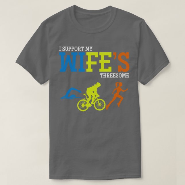 Triathlete Funny Triathlon T-Shirt (Design vorne)