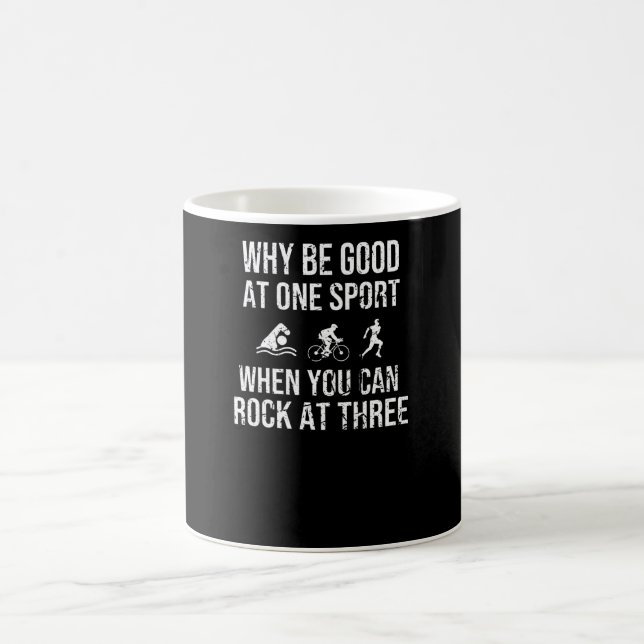Triathlete Geschenke Ausdauersport Ristorante da V Kaffeetasse (Mittel)
