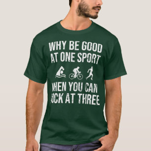 Triathlete Geschenke Ausdauersport Ristorante da V T-Shirt