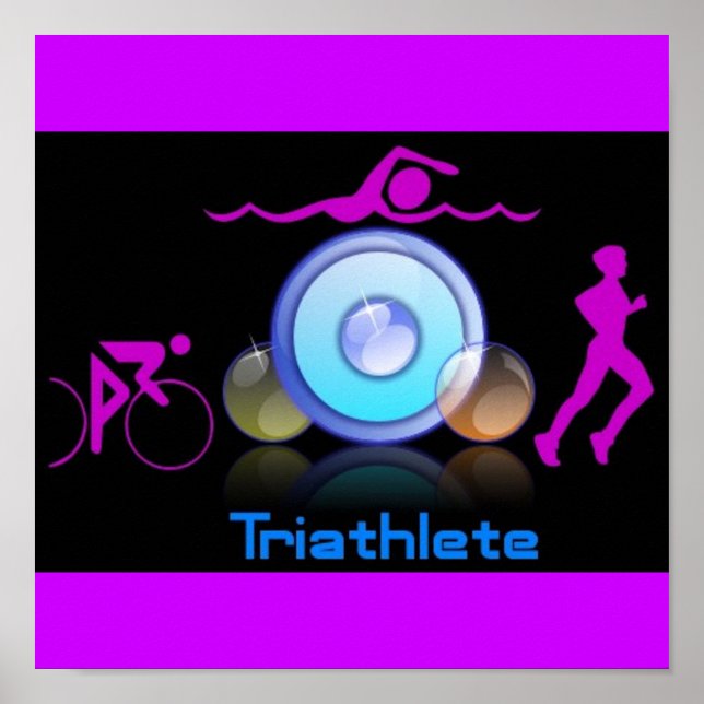 TRIATHLETE POSTER (Vorne)