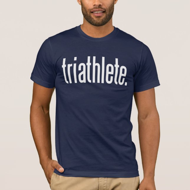 Triathlete. T-Shirt (Vorderseite)