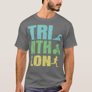 Triathlete Triathlon Traithlete Tri Geschenke T-Shirt