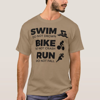 Triathletin Zitat Mädchen T-Shirt