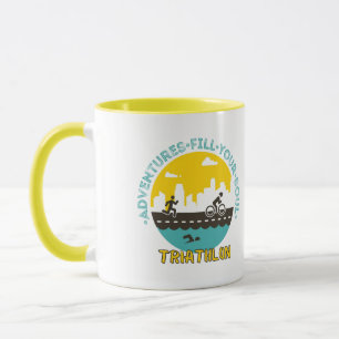 Triathlon. Abenteuer füllen Sie Ihr Soul Tasse