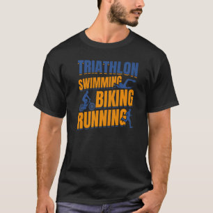 Triathlon Biken Laufen T-Shirt