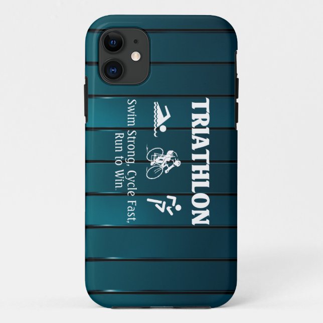 Triathlon Case-Mate iPhone Hülle (Rückseite)