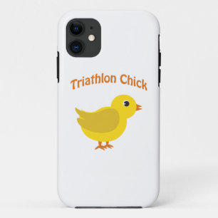 Triathlon Chick iPhone 11 Hülle
