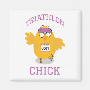 Triathlon Chick Magnet