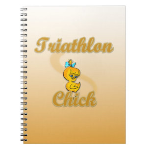 Triathlon Chick Notizblock
