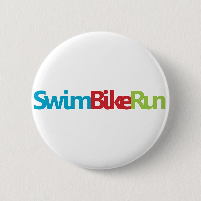 Triathlon Cool Design Button (Vorderseite)