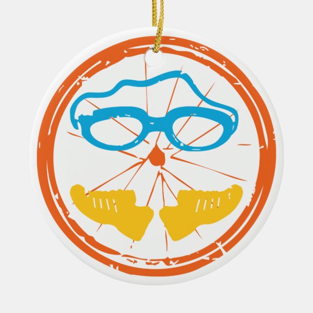 Triathlon Cool Design Keramikornament (Vorne)