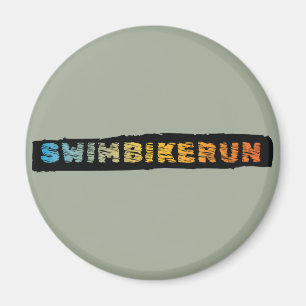 Triathlon Cool Design Magnet