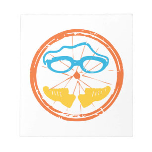 Triathlon Cool Design Notizblock