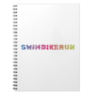Triathlon Cool Design Notizblock