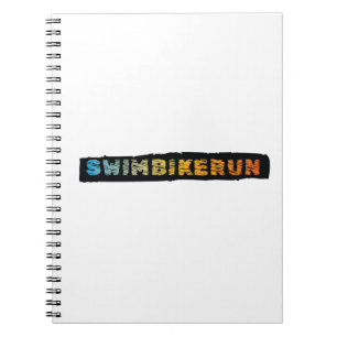 Triathlon Cool Design Notizblock