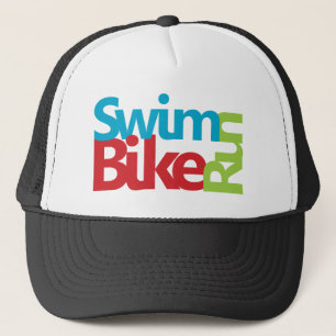 Triathlon cool und einzigartig Design Truckerkappe