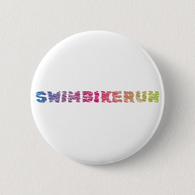 Triathlon-cooles Design Button (Vorderseite)