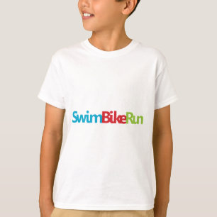 Triathlon-cooles Logo für alle Sportliebhaber T-Shirt