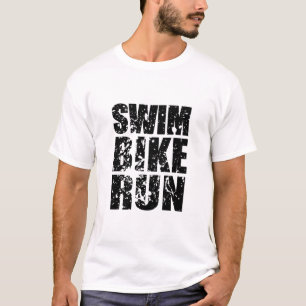 Triathlon-cooles Logo für alle Sportliebhaber T-Shirt
