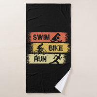 Triathlon - Course à vélo de natation