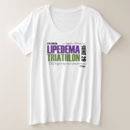 Triathlon de Lipedema 2021 - Plus Size Shirt