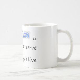 TRIATHLON - der Zweck, den ich diene Kaffeetasse