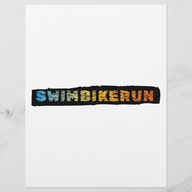 Triathlon-Design (Vorderseite)