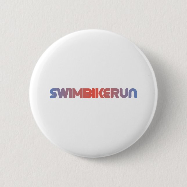 Triathlon-Design Button (Vorderseite)