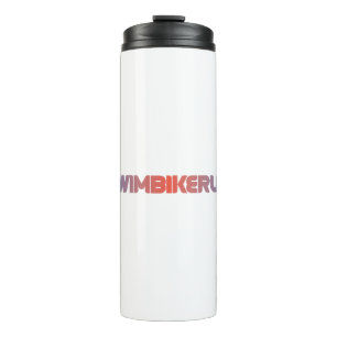 Triathlon-Design Thermosbecher