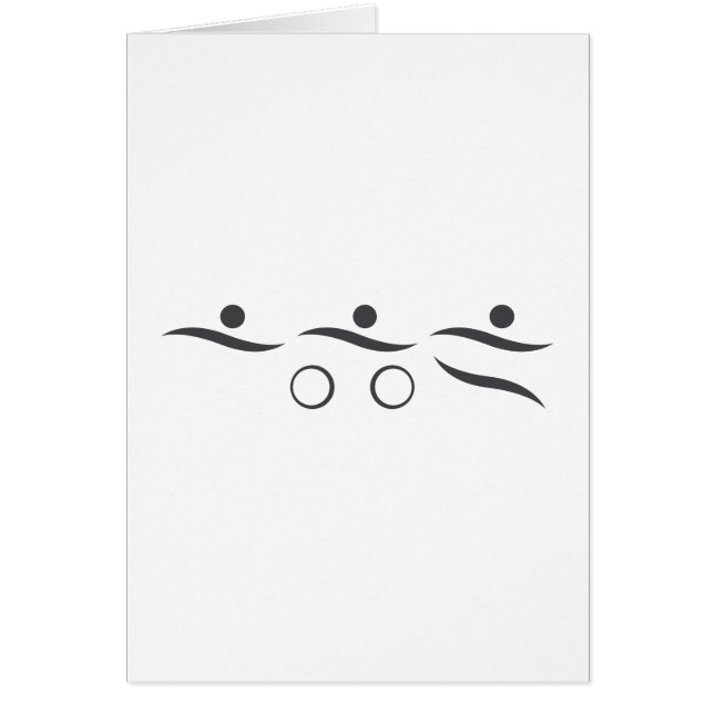 Triathlon Einmaliges Geschenk (Vorne)