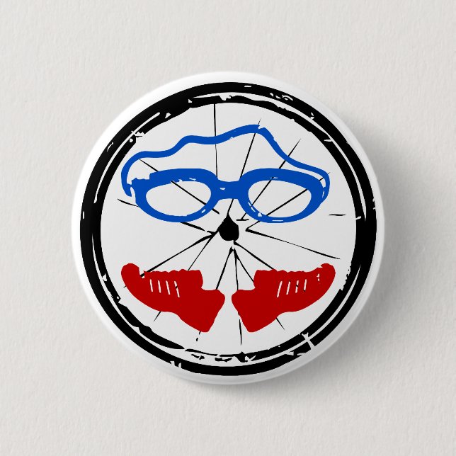 Triathlon Freak Logo Button (Vorderseite)