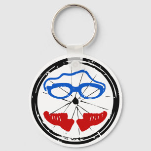 Triathlon Freak Logo Schlüsselanhänger