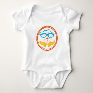 Triathlon Fun Design Baby Strampler