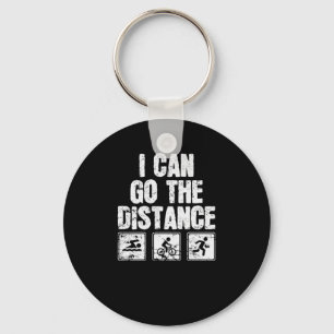 Triathlon I Can Go The Distance Schlüsselanhänger