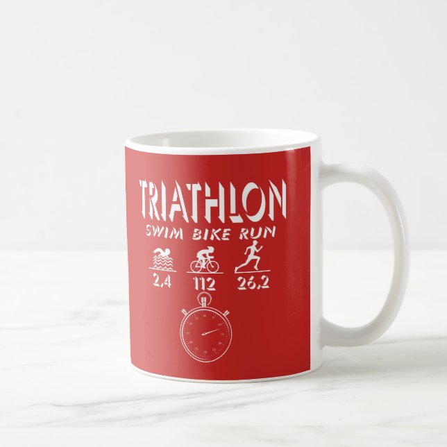 Triathlon Kaffeetasse (Rechts)