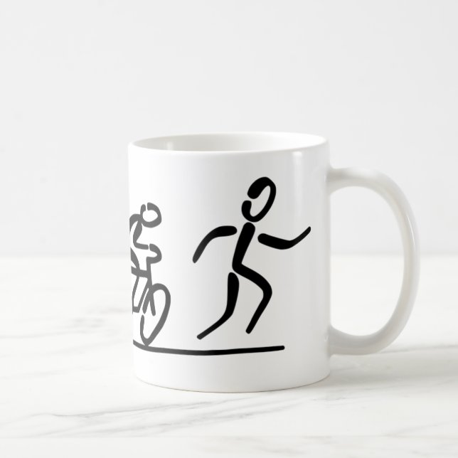 Triathlon Kaffeetasse (Rechts)