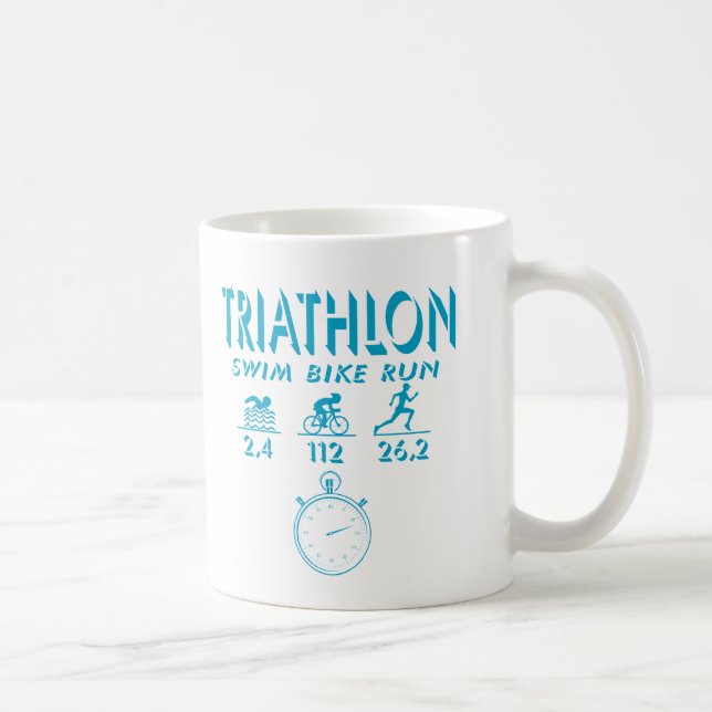 Triathlon Kaffeetasse (Rechts)