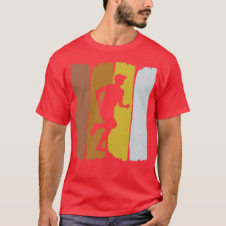 Triathlon Lauftriathleten Wettbewerb Athleten T-Shirt