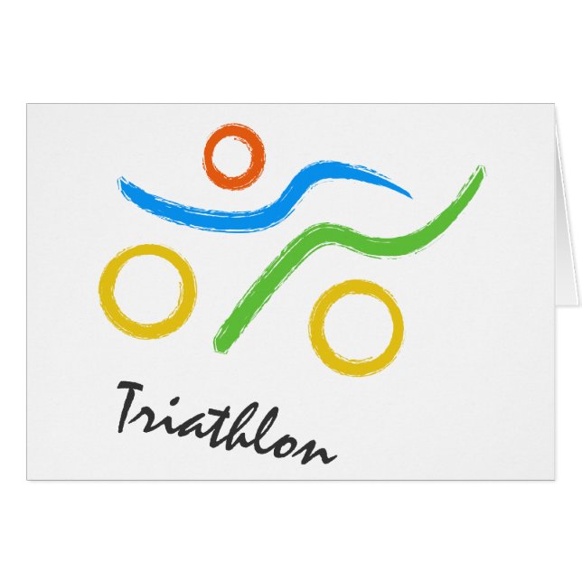 Triathlon-Logo (Vorderseite (Horizontal))
