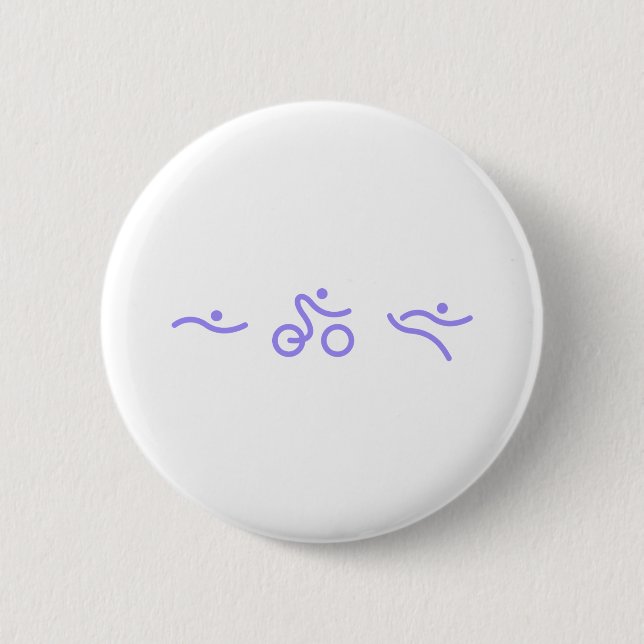 Triathlon-Logo Button (Vorderseite)