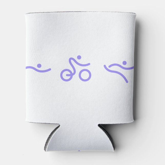 Triathlon-Logo Dosenkühler (Vorderseite)