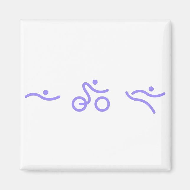 Triathlon-Logo Magnet (Vorne)