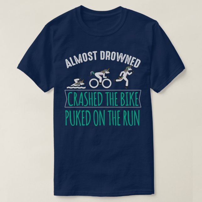 Triathlon Motif für Triathleten 12 T-Shirt (Design vorne)