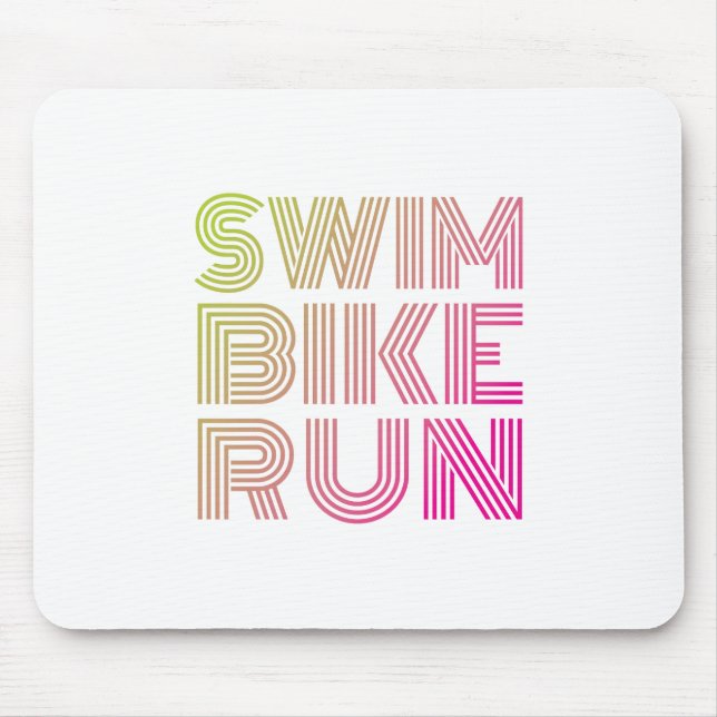 Triathlon Mousepad (Vorne)